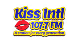 Kiss Intl 107.7 radio live streaming logo