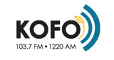 Kofo 1220 AM / 103.7 FM radio live streaming logo