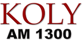 KOLY 1300 AM radio live streaming logo