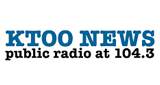 KTOO 104.3 FM radio live streaming logo