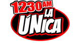 La Unica 1230 AM radio live streaming logo