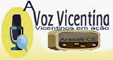 Radio A Voz Vicentina radio live streaming logo