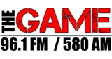 The Game 96.1 FM / 580 AM radio live streaming logo