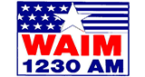WAIM Radio 1230 AM radio live streaming logo