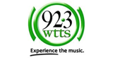 WTTS 92.3 radio live streaming logo