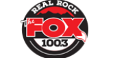 100.3 The Fox radio live streaming logo