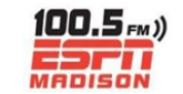 100.5 ESPN Madison radio live streaming logo