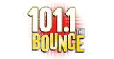 101.1 The Bounce radio live streaming logo