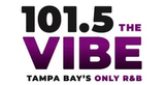 101.5 The Vibe radio live streaming logo