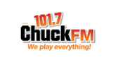 101.7 Chuck FM radio live streaming logo