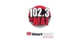 102.3 the beat radio live streaming logo