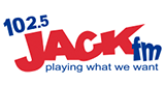102.5 Jack FM radio live streaming logo
