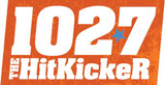 102.7 The Hitkicker radio live streaming logo