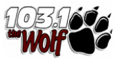 103.1 The Wolf radio live streaming logo