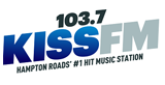 103.7 KISS FM radio live streaming logo