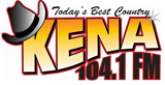 104.1 KENA-FM Radio Station Logo 104.1 KENA-FM radio live streaming logo