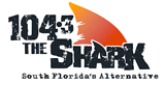 104.3 The Shark radio live streaming logo