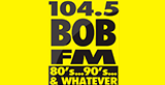 104.5 BOB FM radio live streaming logo