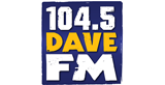104.5 Dave FM Radio Station Logo 104.5 Dave FM radio live streaming logo