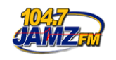 104.7 Jamz Radio Station Logo 104.7 Jamz radio live streaming logo