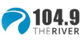 104.9 the River radio live streaming logo