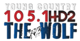 105.1 HD2 The Wolf radio live streaming logo