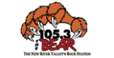 105.3 The Bear radio live streaming logo