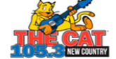 105.3 The Cat Radio Station Logo 105.3 The Cat radio live streaming logo