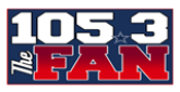 105.3 The Fan radio live streaming logo