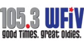 105.3 WFIV Radio Station Logo 105.3 WFIV radio live streaming logo