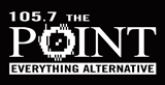 105.7 The Point radio live streaming logo
