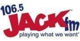106.5 Jack FM Radio Station Logo 106.5 Jack FM radio live streaming logo