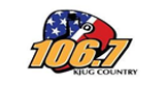 106.7 KJUG Country radio live streaming logo