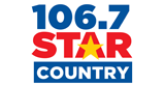 106.7 Star Country radio live streaming logo