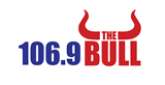 106.9 The Bull Radio Station Logo 106.9 The Bull radio live streaming logo