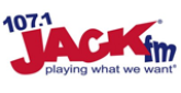 107.1 Jack FM Radio Station Logo 107.1 Jack FM radio live streaming logo