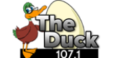 107.1 The Duck radio live streaming logo
