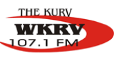 107.1 The Kurv Radio Station Logo 107.1 The Kurv radio live streaming logo
