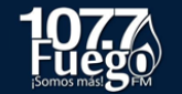 107.7 Fuego radio live streaming logo