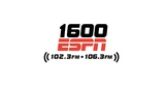 1600 ESPN Radio Station Logo 1600 ESPN radio live streaming logo