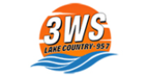 3WS Lake Country 95.7 radio live streaming logo