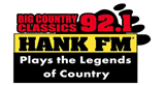 92.1 HANK-FM radio live streaming logo