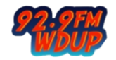 92.9 FM WDUP Radio Station Logo 92.9 FM WDUP radio live streaming logo