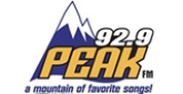 92.9 Peak FM radio live streaming logo
