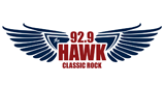 92.9 The Hawk radio live streaming logo