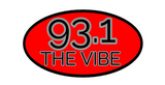 93.1 The Vibe Radio Station Logo 93.1 The Vibe radio live streaming logo