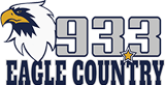 93.3 Eagle Country radio live streaming logo