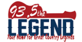93.5 The Legend radio live streaming logo