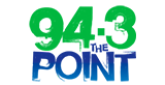 94.3 The Point radio live streaming logo