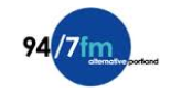 94/7 Alternative Portland radio live streaming logo